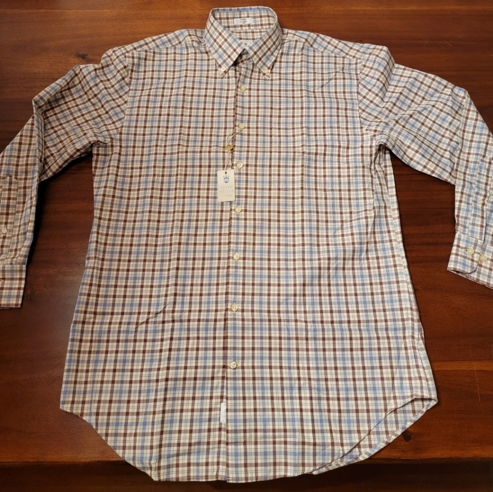 Peter Millar Men's Button Down Dress Shirt Medium BRAND NEW WITH TAGS